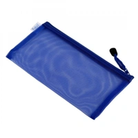 Securex Zipper Bag & Pencil Pouch Colored Net A6 Pack of 5  FB-922