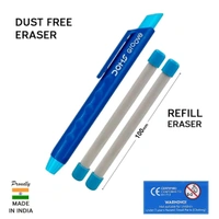 Doms Groove Retractable Eraser With Free Two Refill Eraser - 1 Piece
