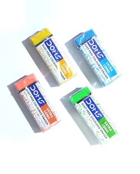 Doms Extra Long Dust Free Coloured Eraser - 20 Pieces