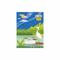 Lotus Plus Notebook English Copy Pages 120 Soft Cover 18 × 24 cm Pack of 5 - 5 Pcs