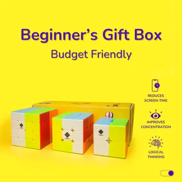 Cubelelo Drift 2x2, 3x3 & 4x4 Cube Gift Box