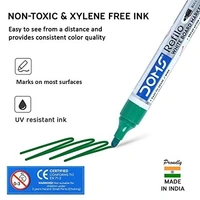 Doms Refilo White Board Marker Pen  - Green