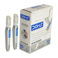 Doms Whitener & Correction Pen 7ml Pack of 10 Pieces