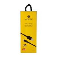 Lapcare Lapcharge Data Cable USB A to Lightning Cable 3A 1 Meter - White