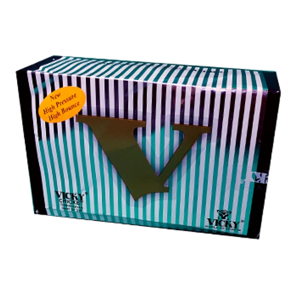 Vicky Cricket Tennis Ball Pack of 6 Pcs