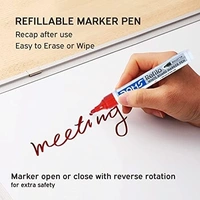 Doms Refilo White Board Marker Pen  - Red