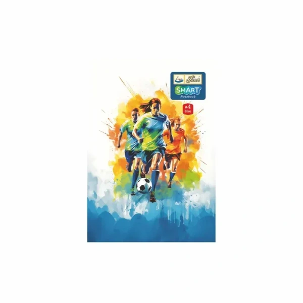 Hans Smart A4 Size Notebook & Register Soft Cover - 5 Pieces, 140