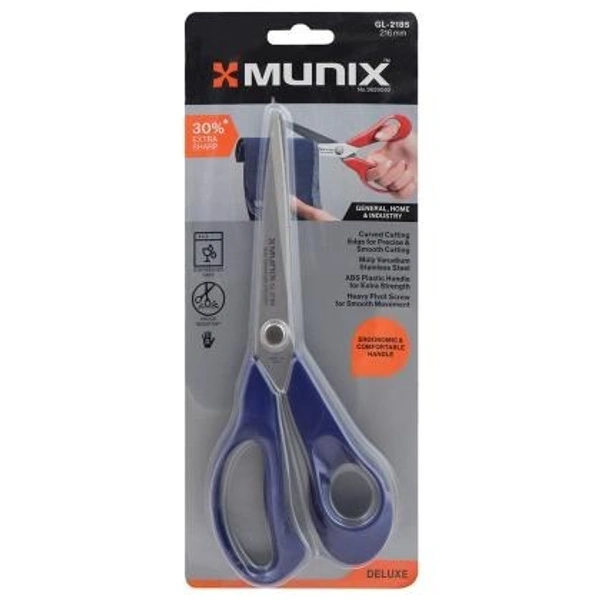 Kangaro Munix Blue Scissor 216mm