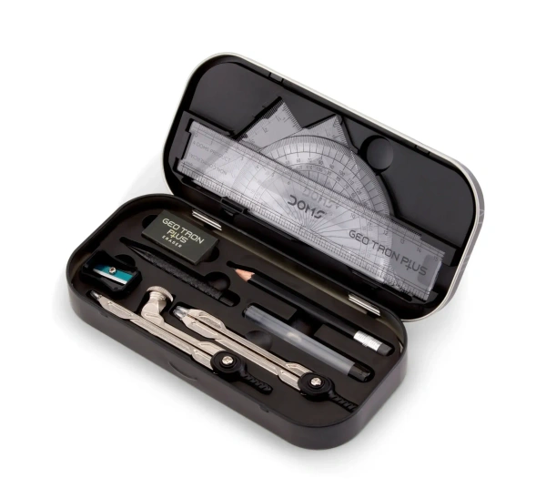 Doms Geotron Mathematical Drawing Instruments Box & Geometry Box Pack of 1