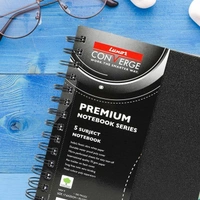 Luxor 5 Subject Notebook Single Ruled Size B5 Pages 300