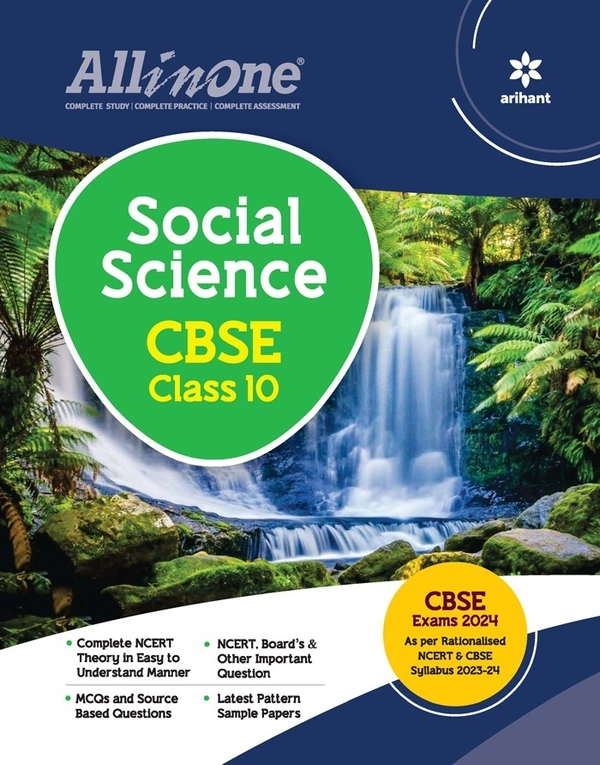 Arihant All In One Social Science Class 10 CBSE Exam 2024 - 25