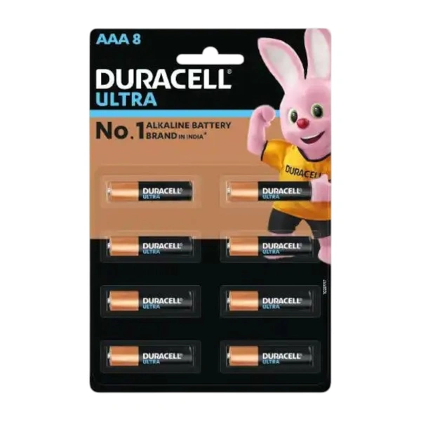 Duracell Ultra Alkaline AAA Batteries Pack of 8