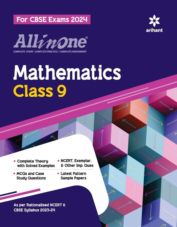 Arihant all in one Mathematics Class 9  CBSE Examination 2024 - 2025