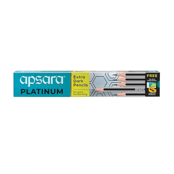 Apsara Palatinum extra dark Pencils Pack of 10 Pieces