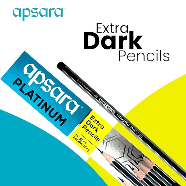 Apsara Palatinum extra dark Pencils Pack of 10 Pieces