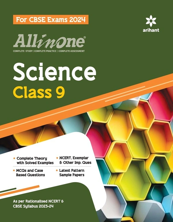 Arihant all in one Science Class 9  CBSE Examination 2024 - 25