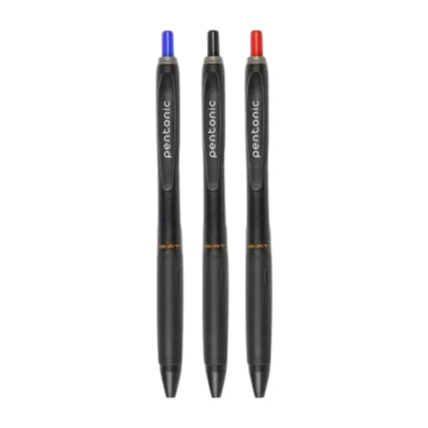 Pentonic B RT Ball Pen - 10 Pieces, Black