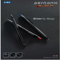 Pentonic B RT Ball Pen - 10 Pieces, Black