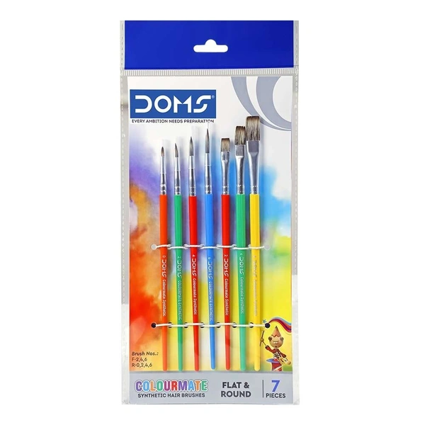 Doms Colourmate Synthetic Hair Set of 7