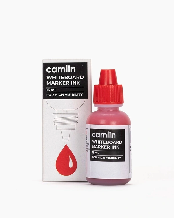 Camlin White Board Marker Ink Red - Red