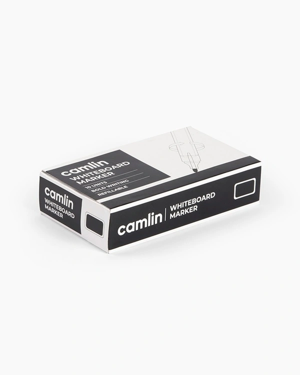 Camlin Whiteboard Marker Black Colour 1 Piece - Black