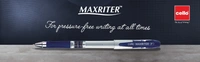 Cello Ball Pen Maxriter - 10 Pieces, Blue