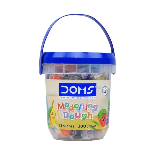 Doms Modelling Dough 15 Shades 300 Gram