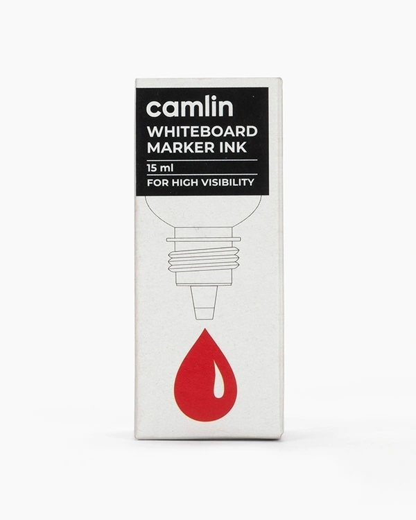 Camlin White Board Marker Ink Red - Red