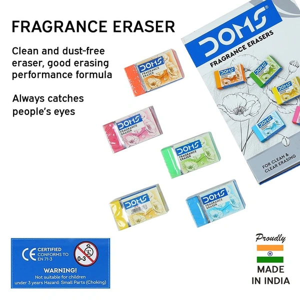 Doms Fragrance Eraser - 20 Pieces