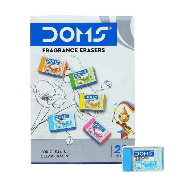 Doms Fragrance Eraser - 20 Pieces