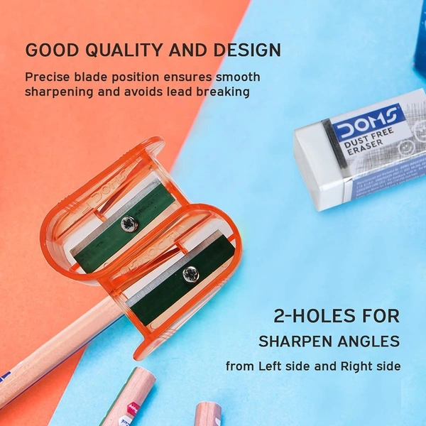 Doms Two Dooz Pencil Sharpener - 1 Pack