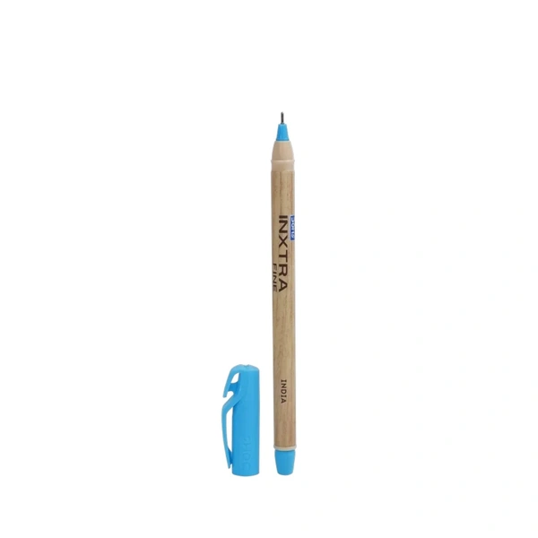 Doms Inxtra Fine Ball Pen  - 5 Pieces, Blue