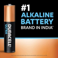 Duracell Ultra Alkaline Battery AA 4 Batteries Pack of 4