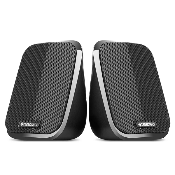 Zebronics Zeb - Fame 5 Watts 2.0 Multi Media Speakers with AUX, USB & Volume Control