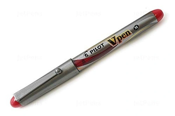 Pilot Vpen Fountain Pen - 1 Piece, Red