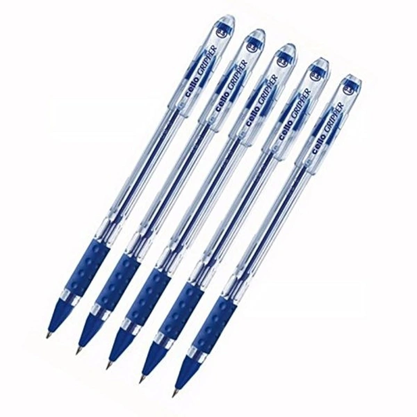 Cello Ball Pen Gripper - 10 Pieces, Blue