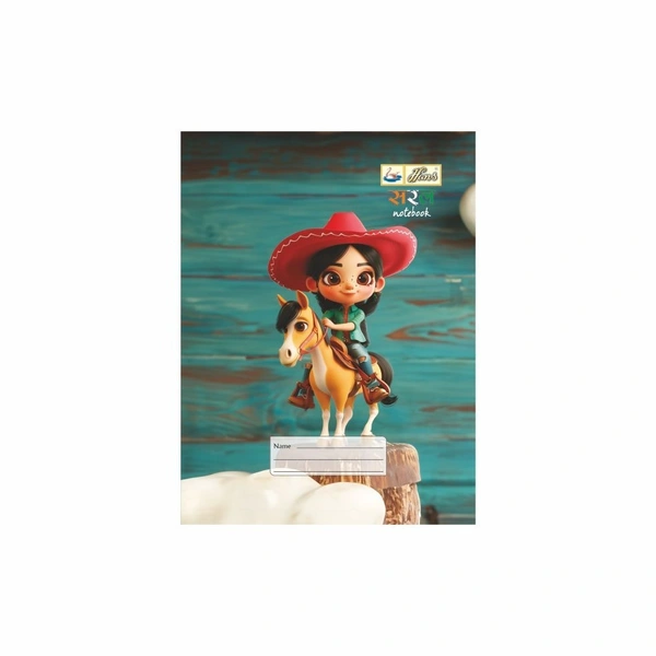 Hans Saral Notebook Soft Cover  - 1 Piece, 80, 3 x 1