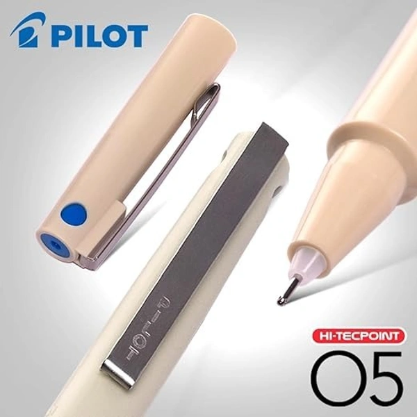 Pilot Hi Tecpoint 05 Pen  - 1 Piece, Red