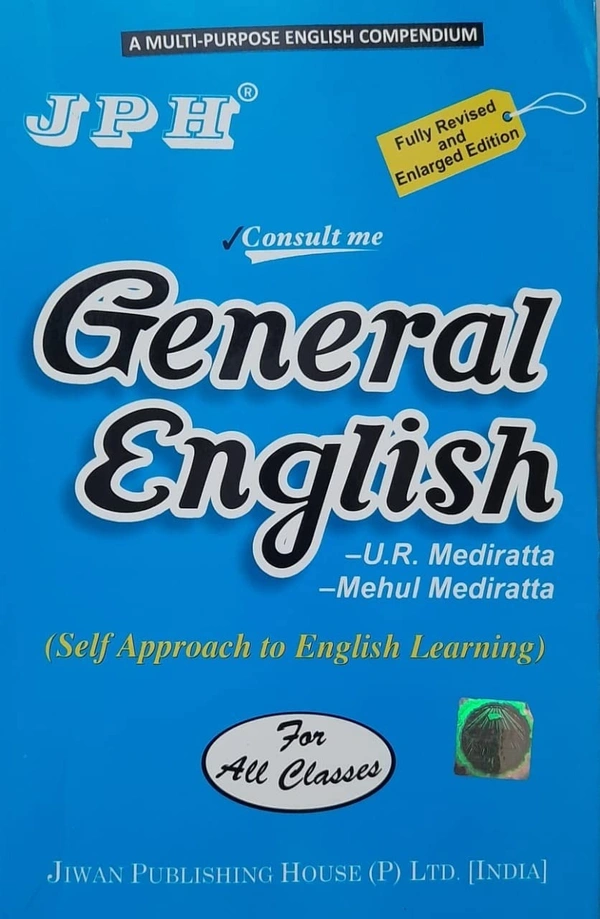 JPH General English for all classes By U.R. Mediratta Mehul Mediratta