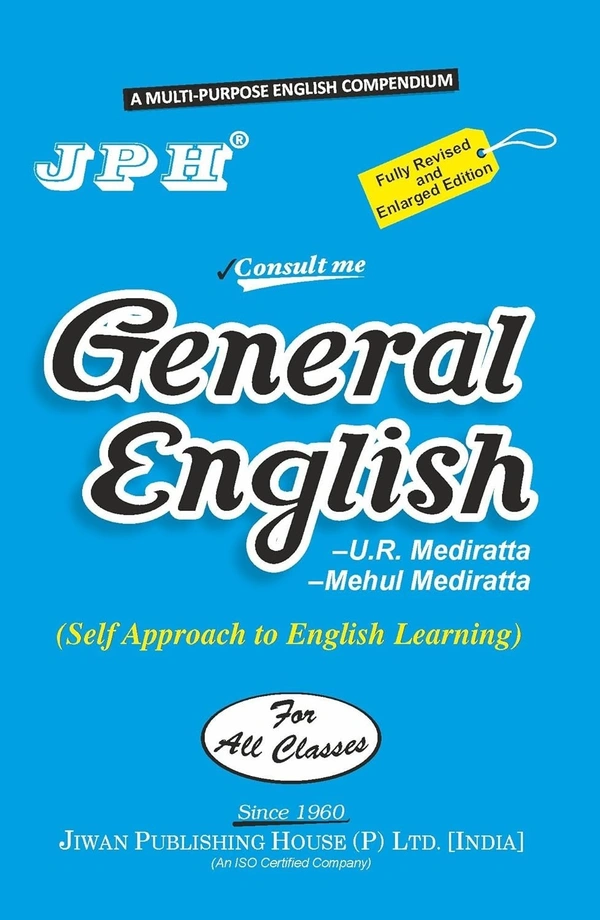 JPH General English for all classes By U.R. Mediratta Mehul Mediratta