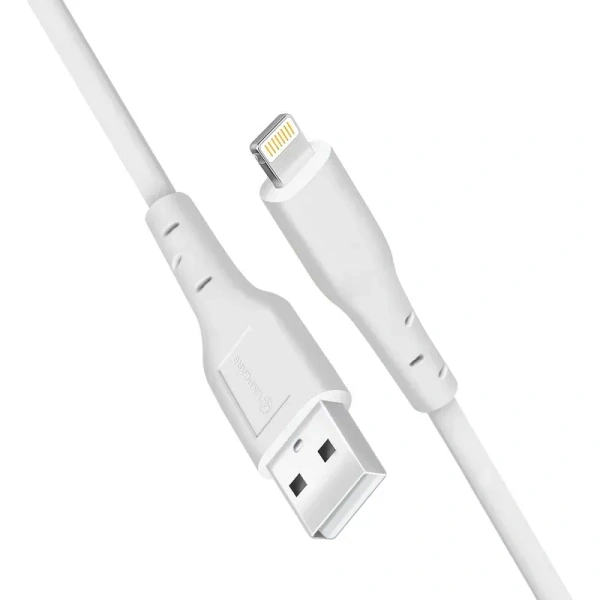 Lapcare Lapcharge Data Cable USB A to Lightning Cable 3A 1 Meter - White