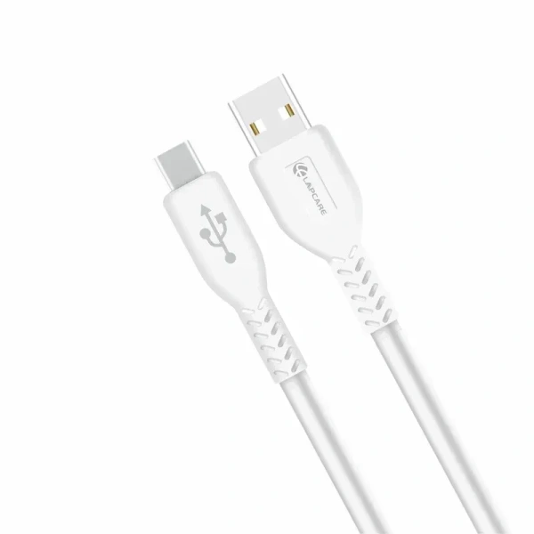 Lapcare Hook USB A to Type - C 18W 1 Meter LTC-636 - 1 Piece, White