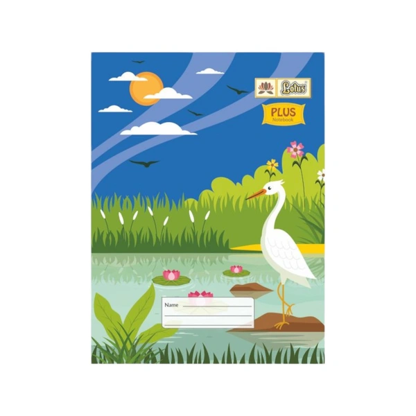 Lotus Plus Notebook Soft Cover 2 Line Rule Copy 24x18cm Pages 120 - 120