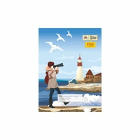 Lotus Plus Notebook Soft Cover Math & Medium square 3mm Copy 18x24cms Pages 120 - 120