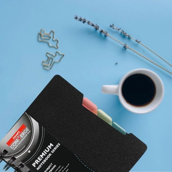 Luxor 5 Subject Notebook Single Ruled Size A5 Pages 300 