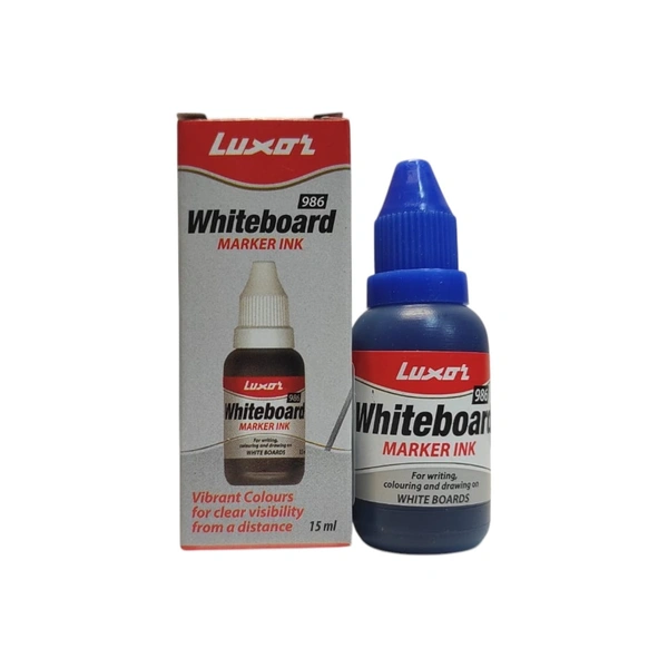 Luxor Whiteboard Marker ink Blue - Blue