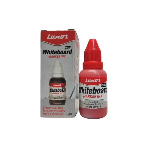 Luxor Whiteboard Marker ink Red - Red