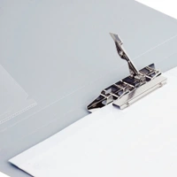 Securex Punchless File (Transparent Top ) Size A4 PL101 - 1 Piece