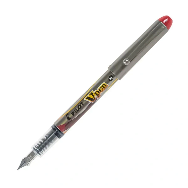 Pilot Vpen Fountain Pen - 1 Piece, Red