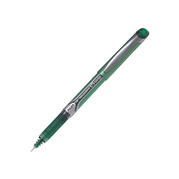 Pilot Hi Tecpoint V5 Grip Roller Ball Pen  - Green